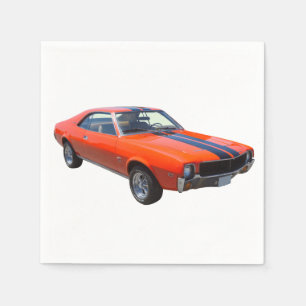 Servilleta De Papel Coche 1969 del músculo de AMC Javlin