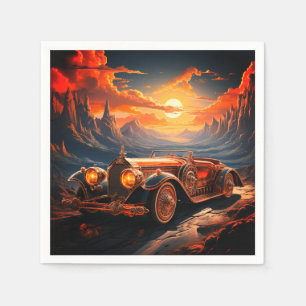 Servilleta De Papel Coche Artsy