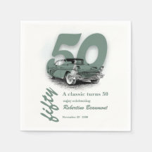 Coche Clásico Viaje Verde Cumple 50 Años