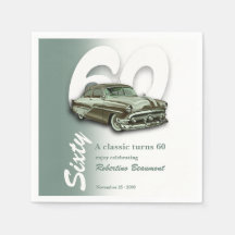 Coche Verde Clásico Cumple 60 Años