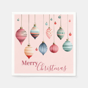 Servilleta De Papel Cocina con adornos navideños victorianos