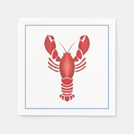 Servilleta De Papel Cocina costera del Lobster Bake Lobster Fest