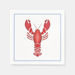 Servilleta De Papel Cocina costera del Lobster Bake Lobster Fest
