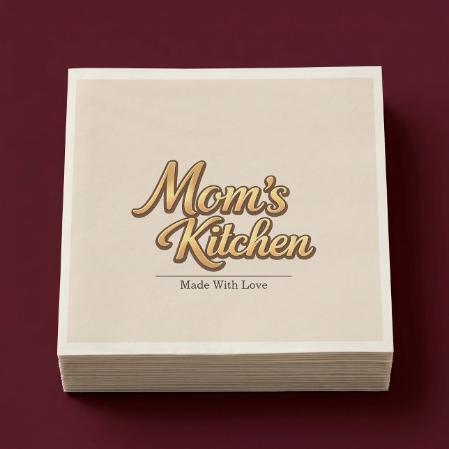 Servilleta De Papel Cocina de Mamá Personalizada (Subido por el creador)