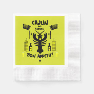 Servilleta De Papel Cocinas cajún y criollo