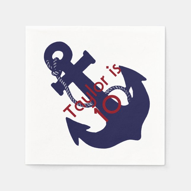 Servilleta De Papel Cocinillo de copas de personalizado (Anverso)