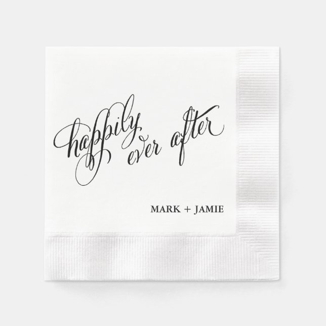 Servilleta De Papel Cockail Napkin: Feliz (Anverso)