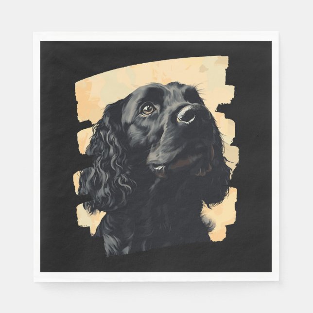 Servilleta De Papel Cocker Spaniel (Anverso)