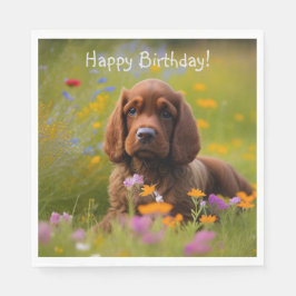 Servilleta De Papel Cocker Spaniel