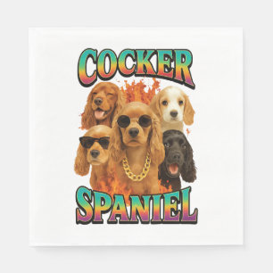 Servilleta De Papel Cocker Spaniel