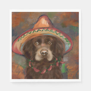 Servilleta De Papel Cocker Spaniel Americano