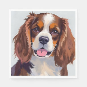 Servilleta De Papel Cocker Spaniel   Pintura de perro mascota
