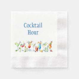 Servilleta De Papel Cocktail Hour Cocktail Napkins