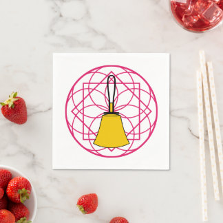 Servilleta De Papel Cocktail Napkin - Bell Mandala