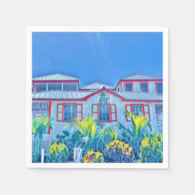 Servilleta De Papel Cocktail Napkin- Hope Town Primary School - 2021 (Anverso)