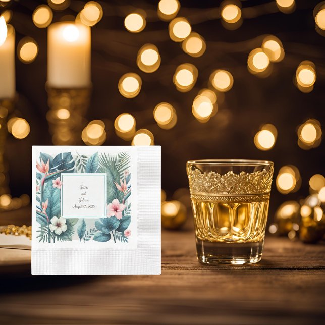 Servilleta De Papel Cóctel acuñado con esencia tropical (Subido por el creador)