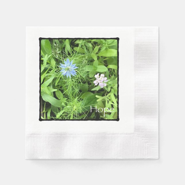 Servilleta De Papel Cóctel acuñado por la esperanza (Anverso)