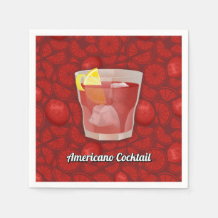 Servilleta De Papel Cóctel americano