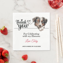 Cóctel de Boda con Perro Pastor Australiano
