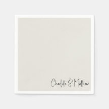 Cóctel de boda crema personalizada para siempre fi