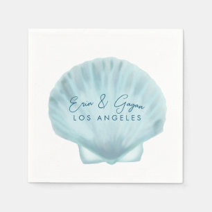 Servilleta De Papel Cóctel de bodas de playa