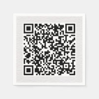 Cóctel de enlace de sitio web de código QR de pers