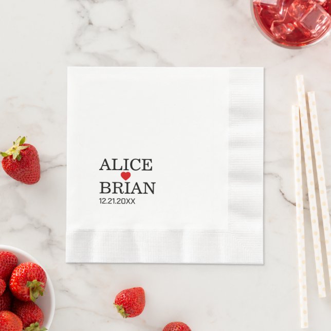 Servilleta De Papel Cóctel De La Recepción De La Boda (In situ)