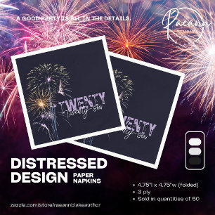 Servilleta De Papel Cóctel de papel de diseño con problemas de persona