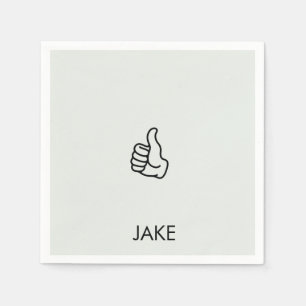 Servilleta De Papel Cóctel de salchicha de retiro personalizado