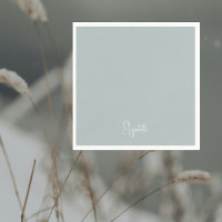 Cóctel personalizado Simple Winter Icy Blue