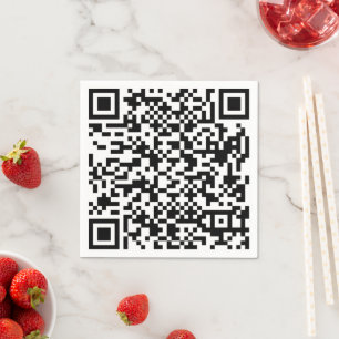 Servilleta De Papel código Qr