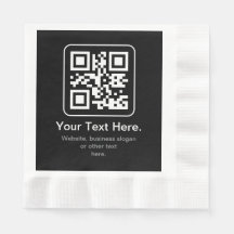 Código QR escaneable moderno | Blanco, negro y gri