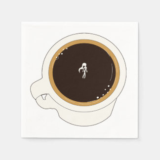 Servilleta De Papel Coffee Cup Diver