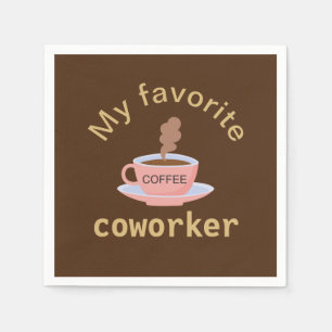 Servilleta De Papel Coffee divertido