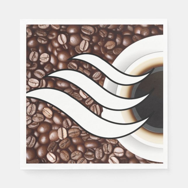 Servilleta De Papel Coffee Love (Anverso)