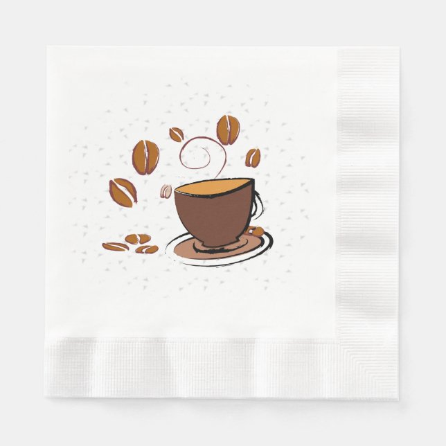 Servilleta De Papel Coffee Love (Anverso)