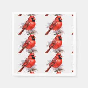 Servilleta De Papel Colección Bird (Cardinal)