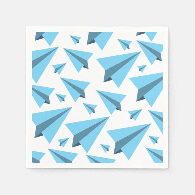 Servilleta De Papel ¡Colección de Fiestas de aviones! (Anverso)