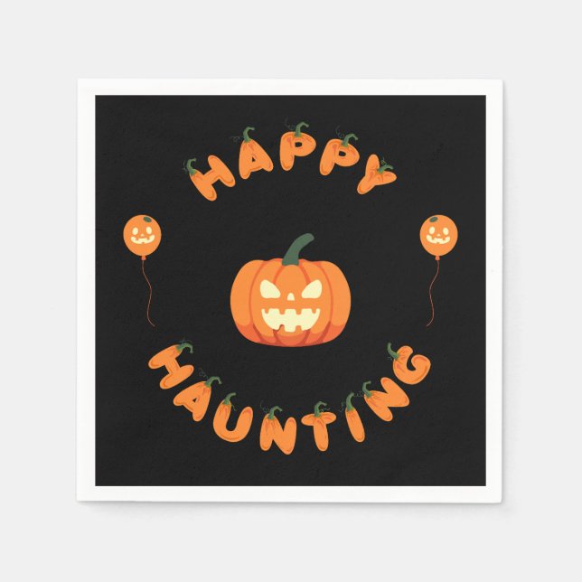Servilleta De Papel ¡Colección de fiestas de Halloween! (Anverso)