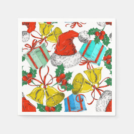 Servilleta De Papel Colección de Saludos de navidades