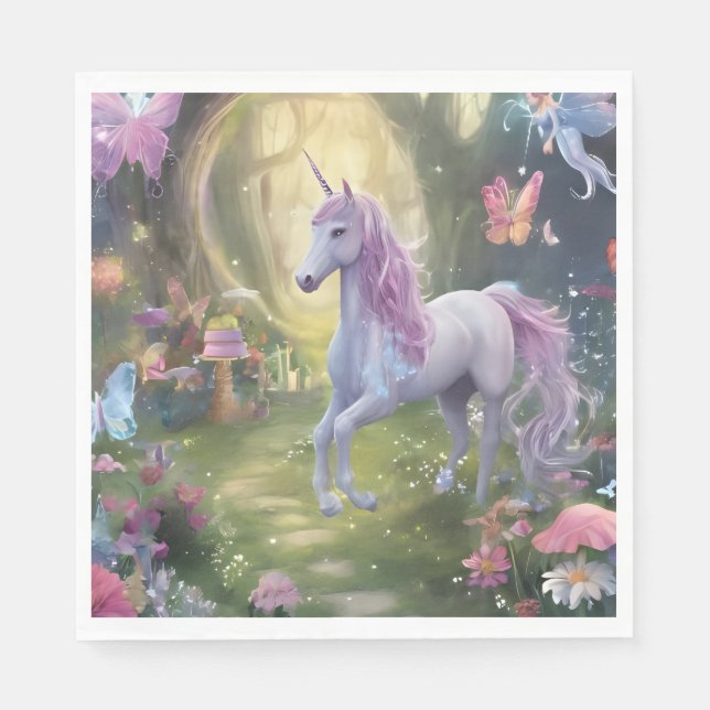 Servilleta De Papel Colección Fairy Wonderland (Anverso)