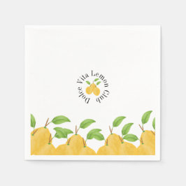 Servilleta De Papel Colección Lemon Bloom