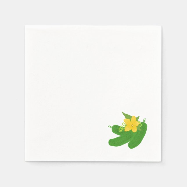 Servilleta De Papel Colección Pickle & Fresh  (Anverso)
