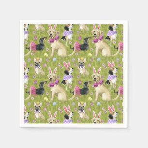 Servilleta De Papel Colección Puppy Easter