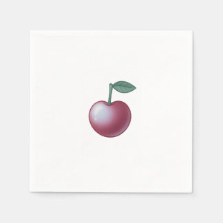 Servilleta De Papel 🍒 Colección: Sweet Cherry Classic – Timeless Eleg