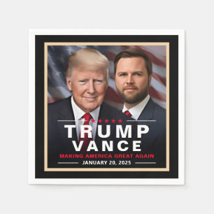 Servilleta De Papel Coleccionista del Día de la Inauguración de la Vic