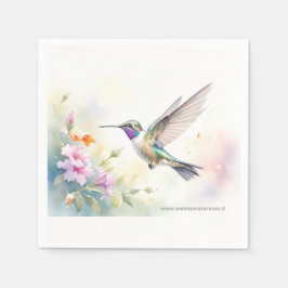 Servilleta De Papel Colibrí
