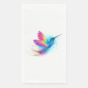 Servilleta De Papel Colibrí arcoiris exótica