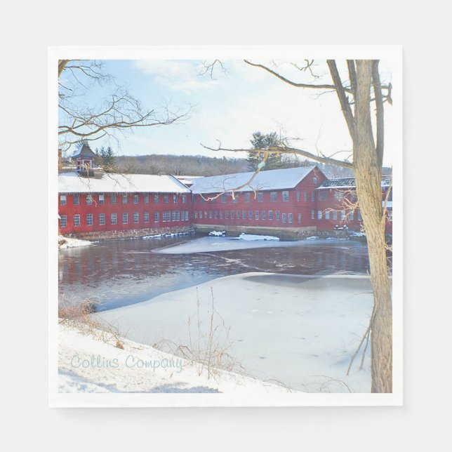 Servilleta De Papel Collins Company (Anverso)