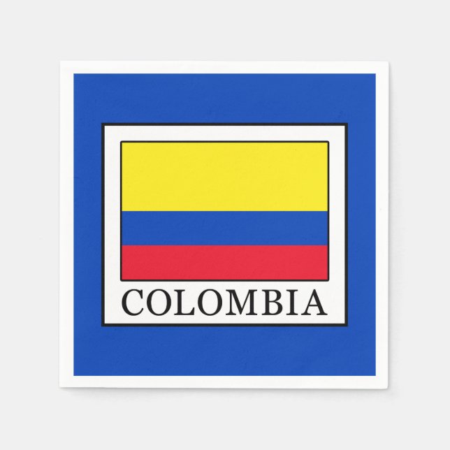 Servilleta De Papel Colombia (Anverso)